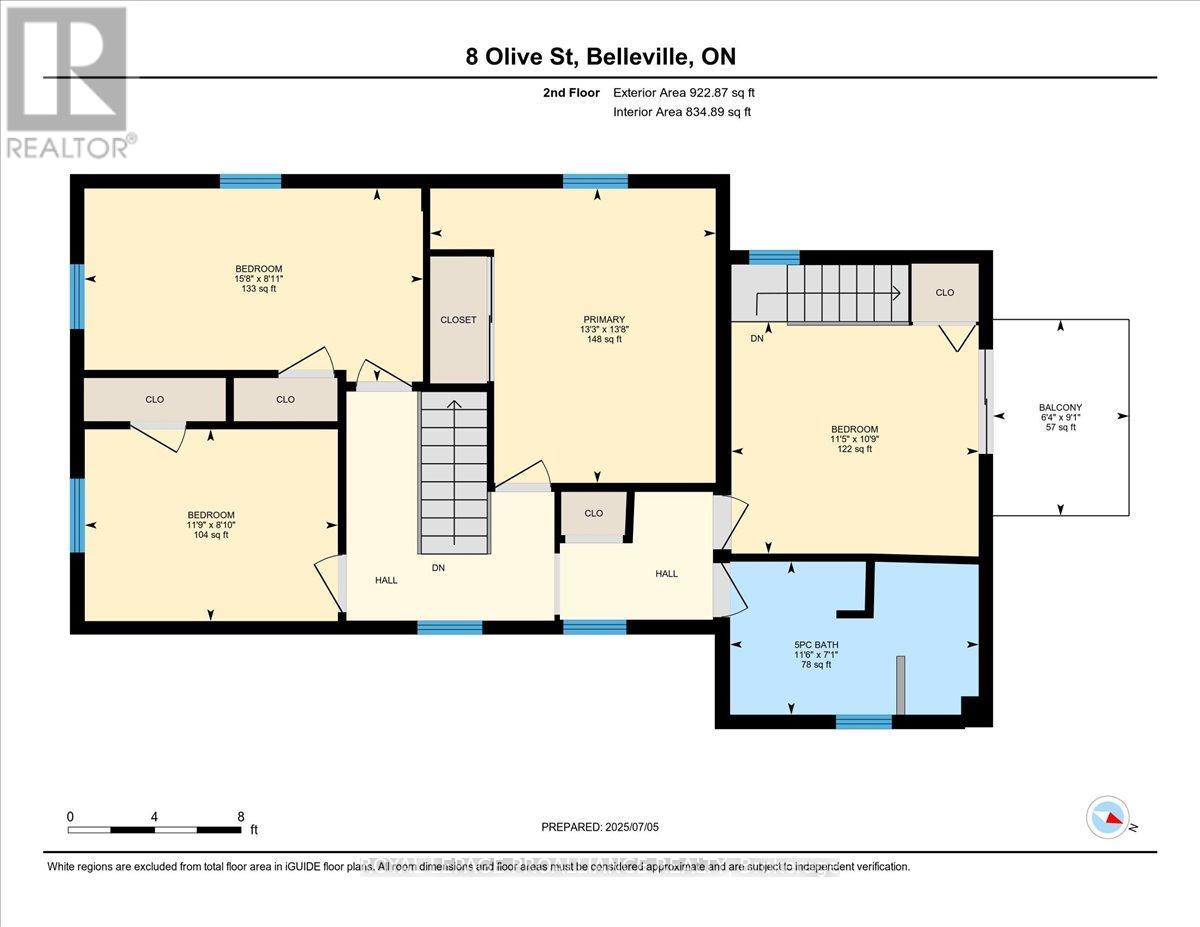 8 Olive Street, Belleville, Ontario  K8P 2A2 - Photo 44 - X12268146