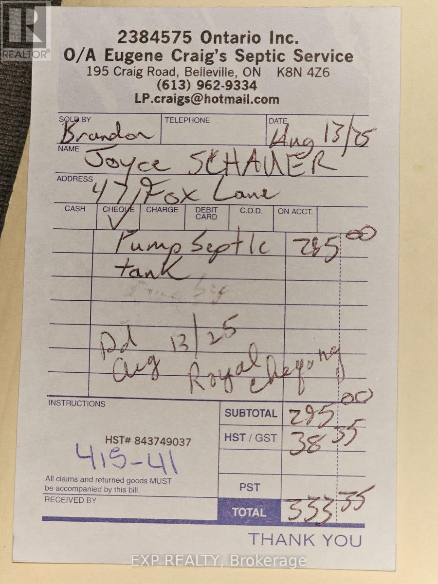 47 Fox Lane, Belleville, Ontario  K0K 2B0 - Photo 49 - X12494734